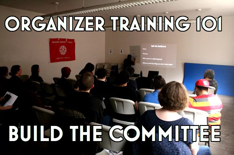 Announcing Organizer Training 101 for October 2022